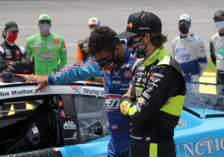 Ryan Blaney inches to Talladega win on Historic Day