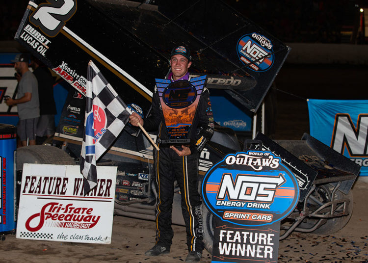 Carson Macedo edges Brad Sweet for first WoO win of 2020