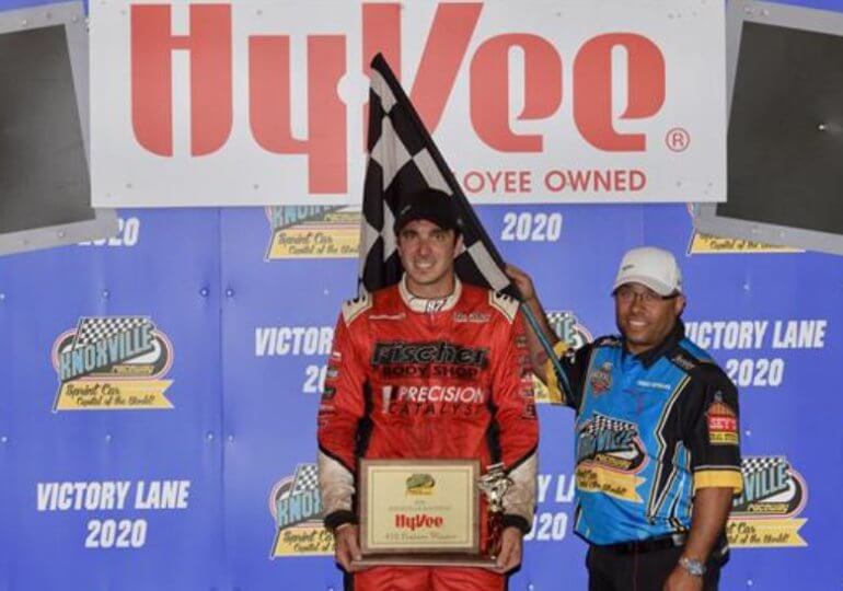 Aaron Reutzel blows away Knoxville Field