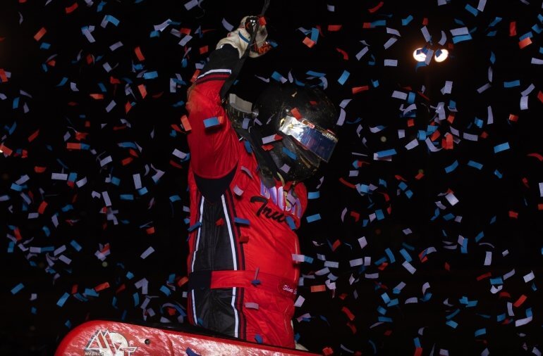Shane Cottle upsets series regulars in USAC Sprint Cars
