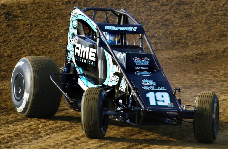 Logan Seavey earns ISW Opener after KTJ's wheel touch