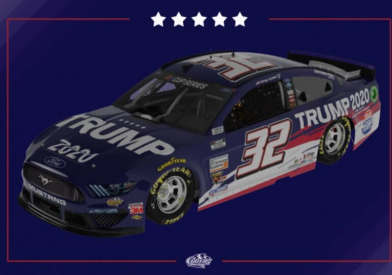 Corey LaJoie, Go Fas Racing to Run Trump Paint Scheme at Indy
