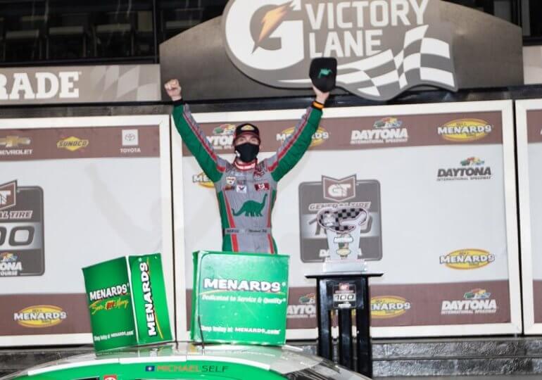 Michael Self takes Daytona Road Course Opener