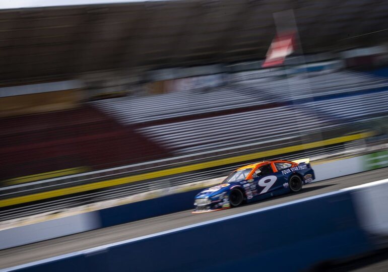 Blaine Perkins goes wire to wire in ARCA West win