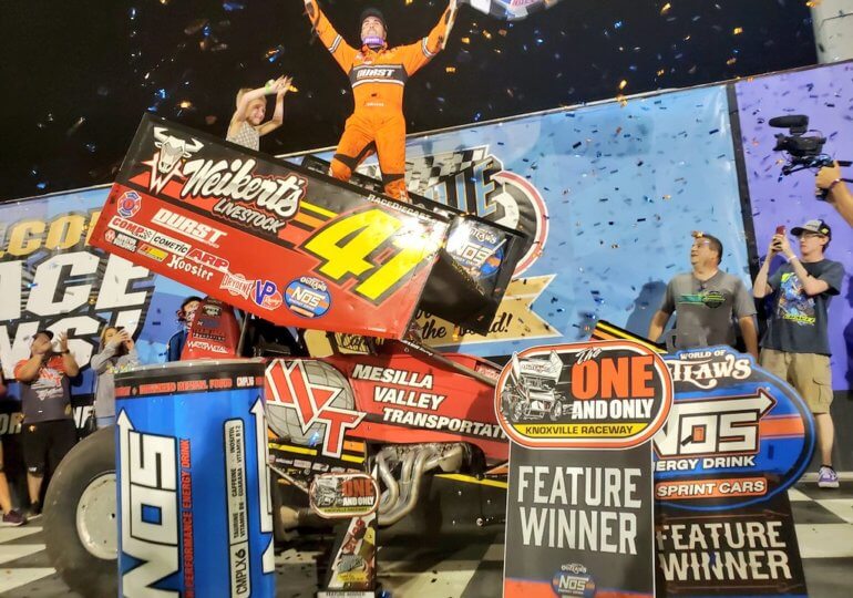 David Gravel takes down Larson in Night 2 at Knoxville