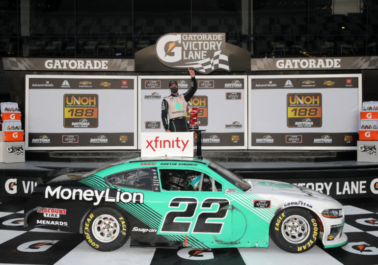 Cindric victorious once more in Xfinity race at Daytona RC
