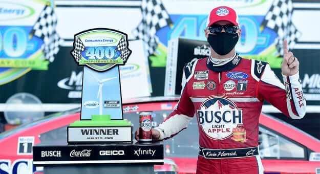 Harvick Sweeps the weekend at Michigan