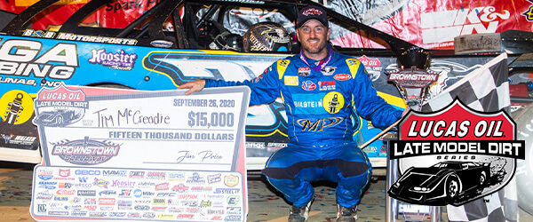 McCredie takes Jackson 100 victory