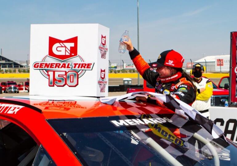 Trotter first female to win in ARCA History