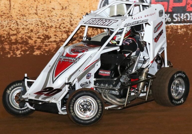 Bright, Pursley and Larson fastest in KKM Giveback Classic Practice Night