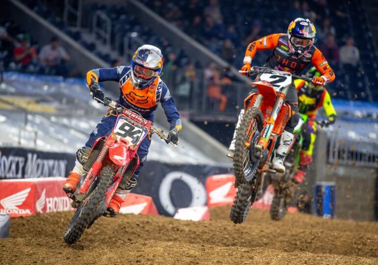 Roczen becomes fourth different AMA SX winner in Four Races