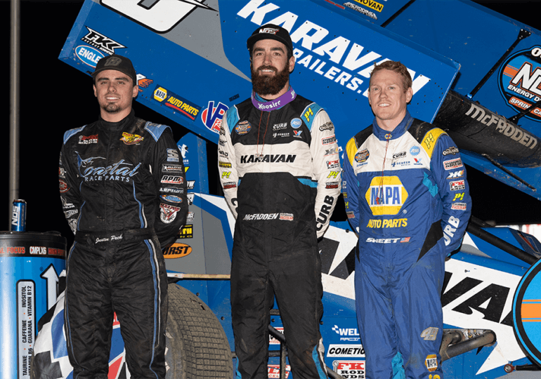 McFadden stops Sweet, delivers KKR 1-2 Sweep