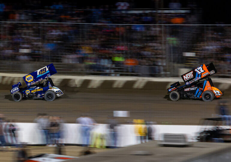 All Eyes on the NOS Cars as Outlaws try to Slow Brad Sweet in Indiana