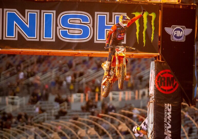 Cooper Webb wins Atlanta SX Finale