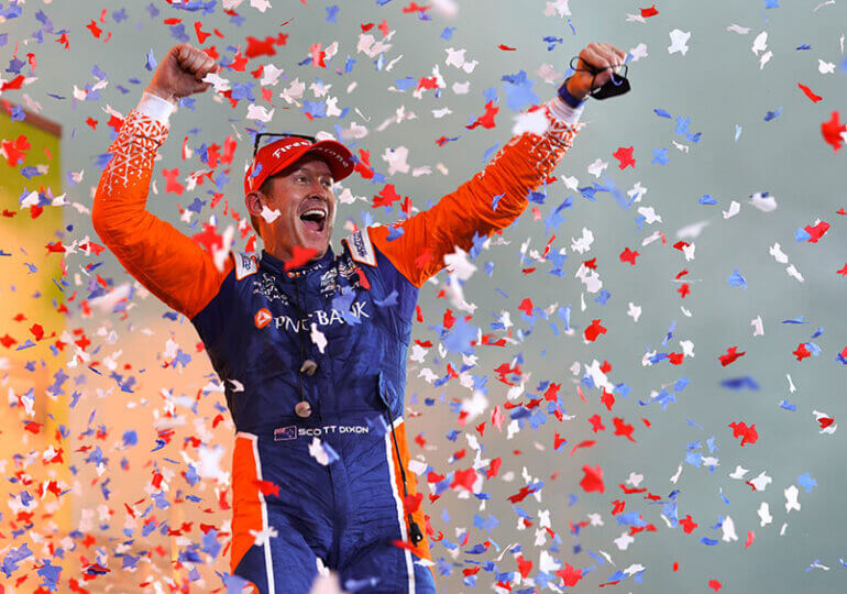 Scott Dixon becomes first back-to-back IndyCar winner at Texas