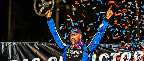 Jonathan Davenport earns second straight Lucas Win