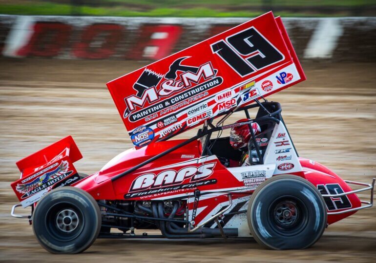 Brent Marks captures first national win of '21, taking Eldora 1 from the Outlaws