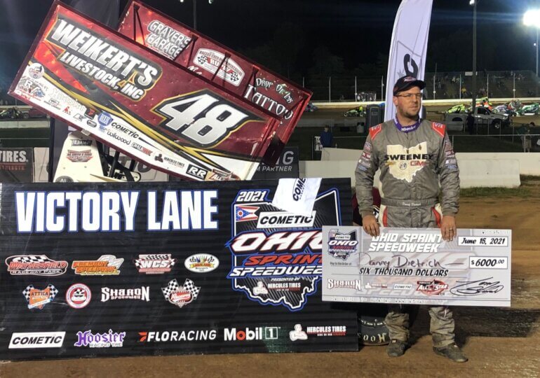 Danny Dietrich drives from 10th to win ASCoC show at BAPS