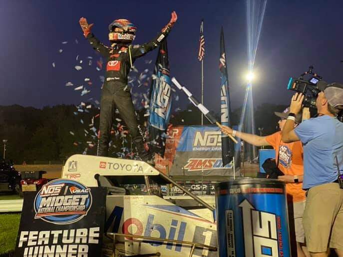 Kofoid, Windom put on slider show at Bloomington Midget Week stop