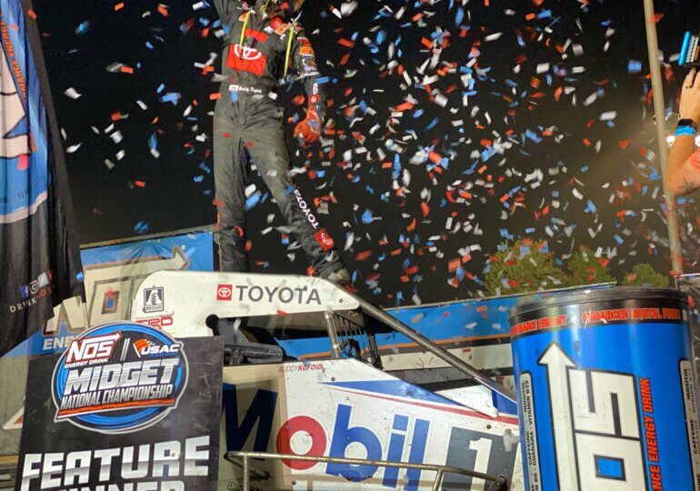 Kofoid, Pursley, and Seavey within 12 points for Indiana Midget Week title