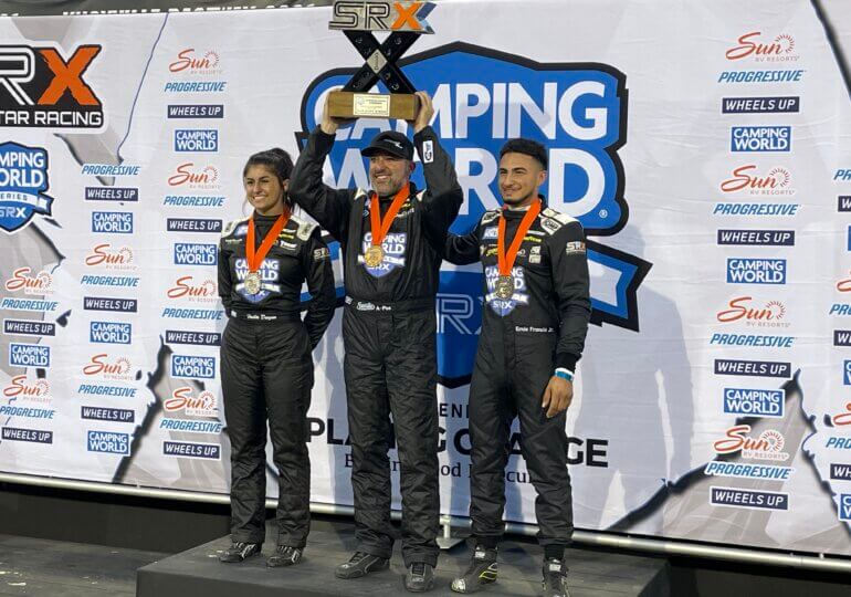 Tony Stewart Conquers the Knoxville Dirt and Wins the SRX Race