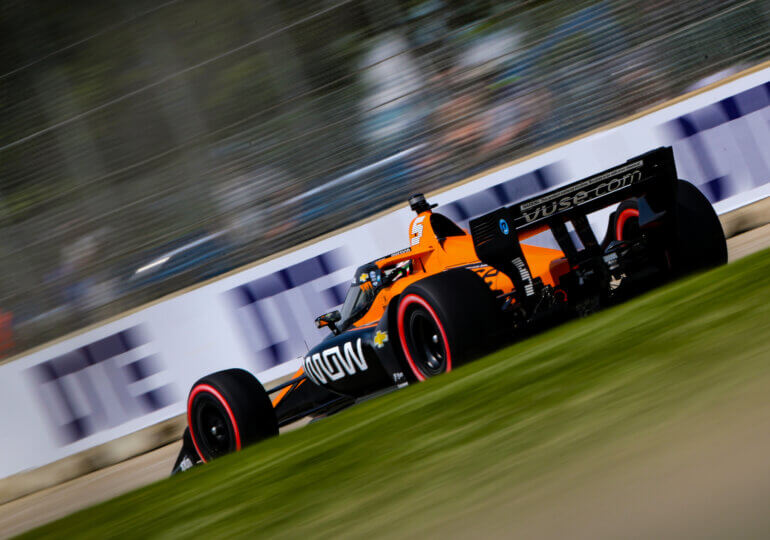 Pato O'Ward storms to dramatic win at Detroit