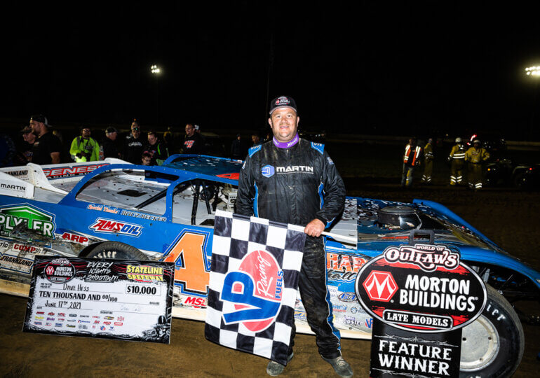 Dave Hess sweeps Outlaws Late Model Night in Northeast