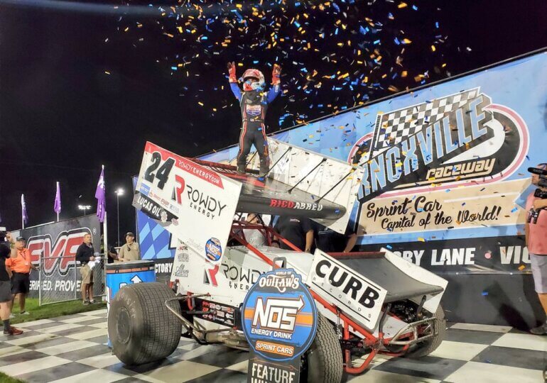 Rico Abreu victorious on Hard Knox Night at Knoxville