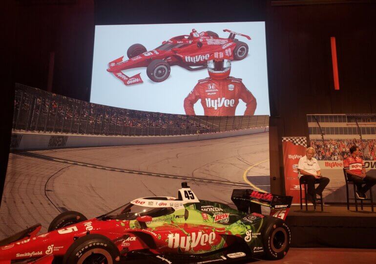 Hy-Vee to sponsor third full-time Rahal Letterman Lanigan car in '22