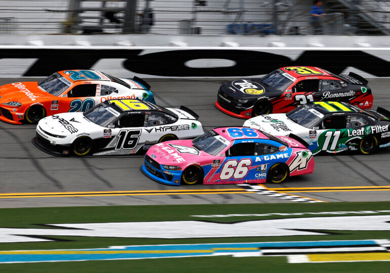 Justin Haley leads Kaulig Brigade to Daytona Xfinity Win