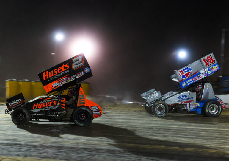 Gravel and Schatz see momentum as Outlaws go midweek racin'