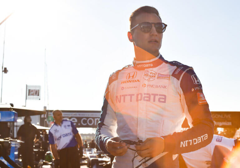 Alex Palou takes back points lead with IndyCar win at Portland