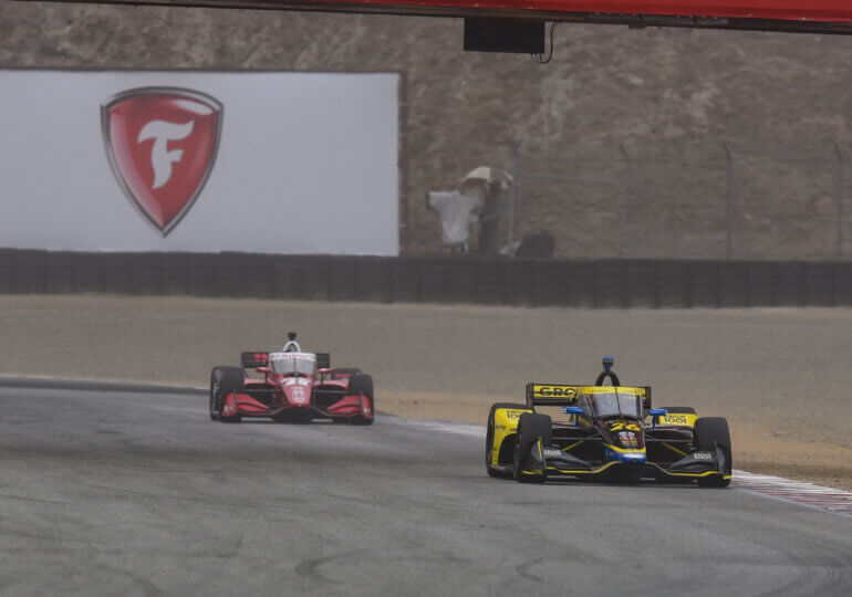 Herta wins Laguna Seca again, Palou distances his competitors