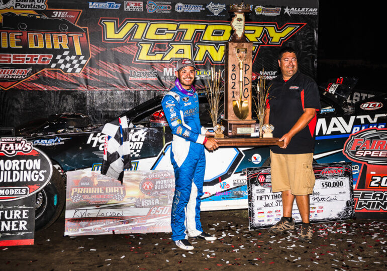 Kyle Larson's Late Model venture the latest Example of his Love for Racing