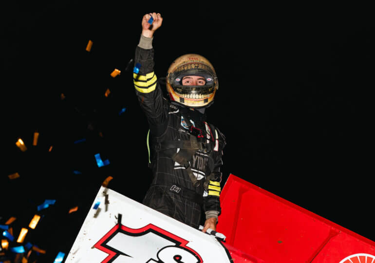 Schuchart back in victory lane for first time since Jackson
