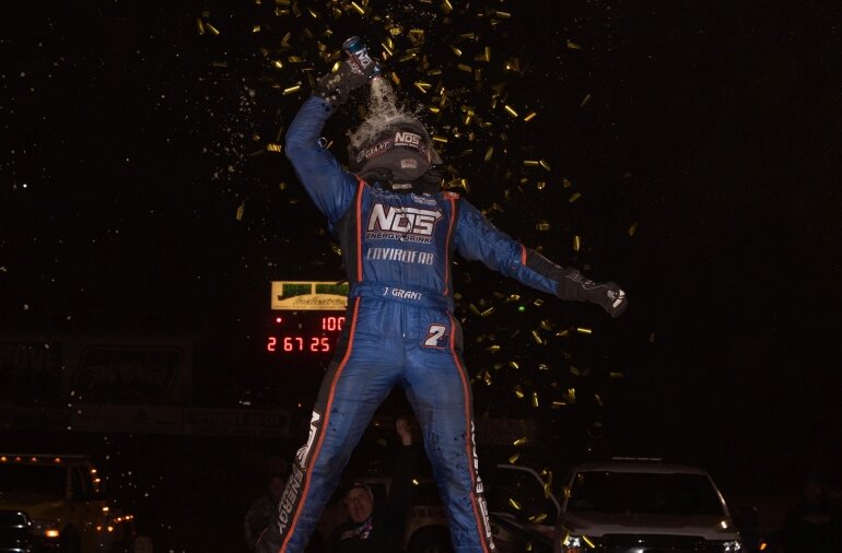 Justin Grant the second Hangtown 100 winner at Placerville