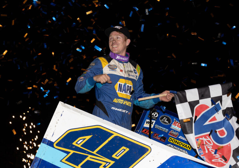 Brad Sweet wins at River Cities, Timms records top 10 in WoO debut