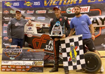 Beason wins, Hoffman second in Midgets on Thursday at Gateway