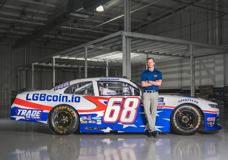 NASCAR slams door on Brown's LGBcoin paint scheme
