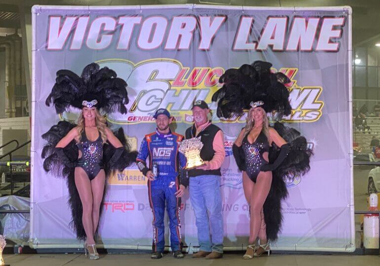 Justin Grant holds off Larson, wins VIROC