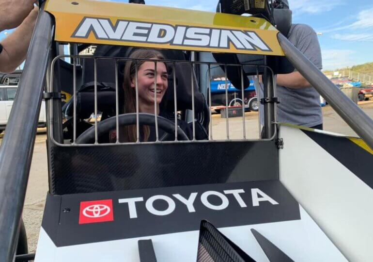 Jade Avedisian captures first career USAC Midget Podium