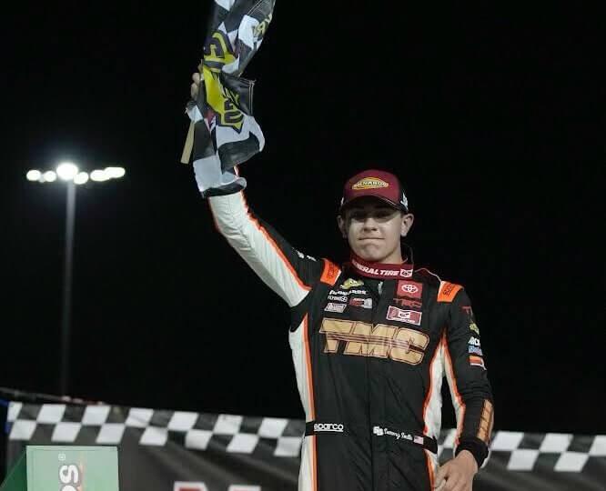Sammy Smith wins ARCA East opener at New Smyrna