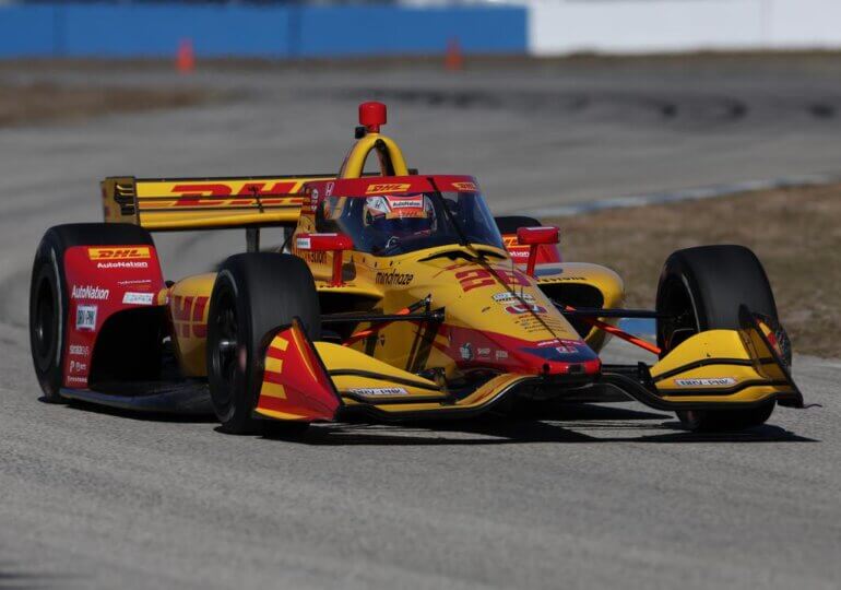 Romain Grosjean fastest in first IndyCar Practice at St. Pete