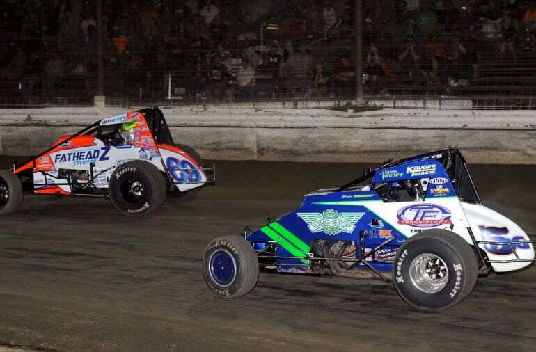 Bacon back in victory lane at Grandview