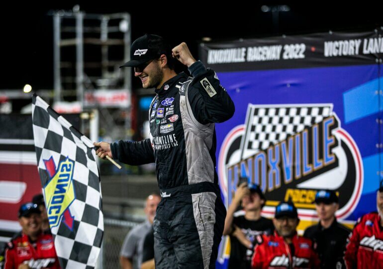 Todd Gilliland Wins Second Annual Knoxville Truck Race