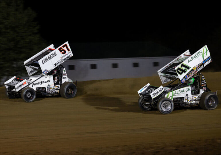 Kyle Larson puts on a clinic at Port Royal, ties Kerry Madsen on WoO wins list