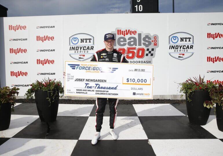 Josef Newgarden released from Hospital, Ferrucci on standby for IMS RC