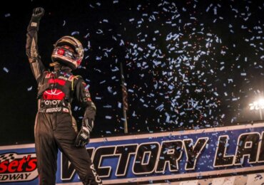 Buddy Kofoid earns Indiana Midget Week win after Seavey pulls off late