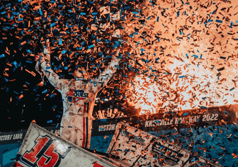 Donny Schatz earns 11th Knoxville Nationals title, brings Ford to victory lane