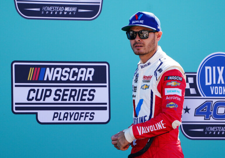 'I hope you fans enjoyed the ass kicking there,' Larson dominates Homestead